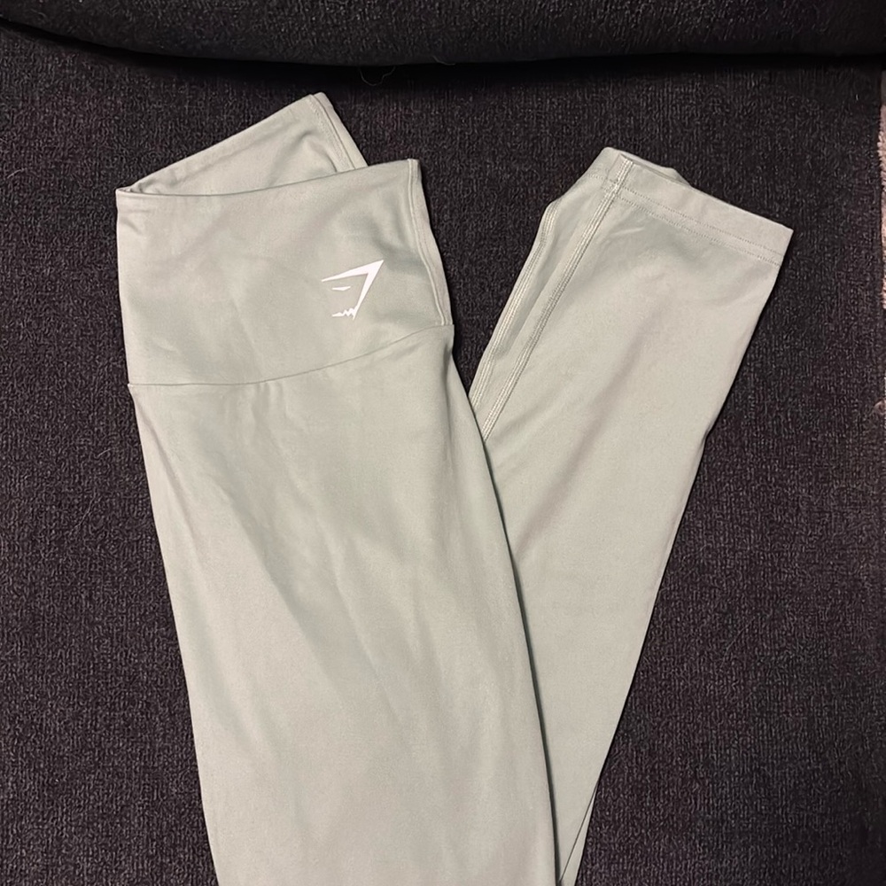 Green gymshark leggings
